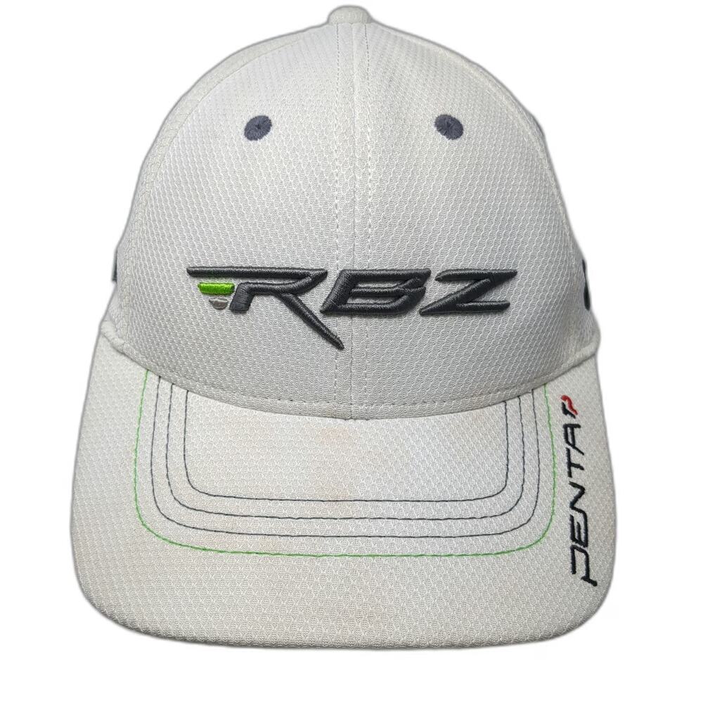 TaylorMade Baseball Cap White One Size RBZ Penta RocketBallz Golf Slideback Hat